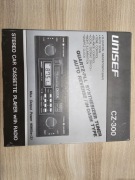 Radio radioodtwarzacz samochodowy UNISEF CZ-300 NOS nowe!!! JPN