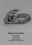 Samochód osobowy 3D puzzle -super prezent 