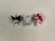 3 figurki sanrio Kuromi, Hello Kitty, My Melody