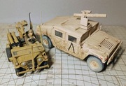 Italeri 369 M-1036 HMMWV with TOW Launcher,  Academy 13406 M151A2 TOW 