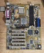 Płyta główna Asus P4PE-X socket 478 + 2 procesory