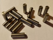 Sworzeń fi 8mm klin wałek bolec pręt trzpień stal automatowa 100szt