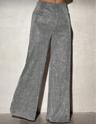 błyszczące spodnie