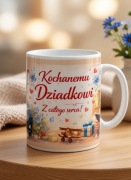 Prezent dla dziadka wzruszający kubek ceramiczny 