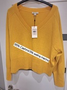 Sweterk nowy z cashmiru 95 % 5% welny