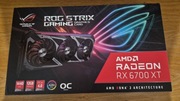 Karta graficzna Asus Rog Strix RX6700XT 12Gb