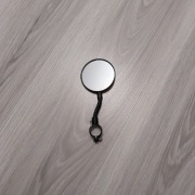 Lusterko rowerowe montowane na kierownice z elastycznym ramieniem