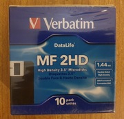 Dyskietki Verbatim MF 2HD 3.5" 1,44MB - 10 szt.