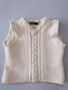 Kremowy bezrękawnik Reserved