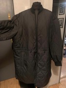 C&A długa kurtka płaszcz pikowany oversize bardzo duży