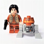 LEGO Star Wars Chopper i Ezra Bridger + książka