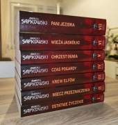 Wiedźmin Saga Andrzej Sapkowski Tom 1-7 Wiedźmin 2 Edycja