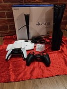 Konsola ps5 slim 1TB z napędem+ pad+ gwarancja 