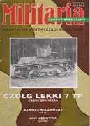 Janusz Magnuski MILITARIA Zeszyt Specjalny Czołg Lekki 7 TP 