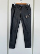 Trussardi / Skóropodobne spodnie/ legginsy S/M !!