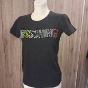 Tshirt czarny s cekiny 