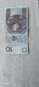 Banknot 10 zł Ciekawy numer