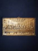 Płaskorzeźba Ostatnia Wieczerza brąz 1932r.