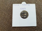 Szeląg - Solid - Danzig - 1763 . 