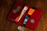 Ręcznie wykonany portfel ze skóry - Card Case