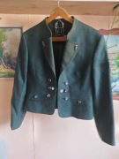 Trachtenowa kurtka z lodenu, lodenowa stara kurtka monachium niemiecka 