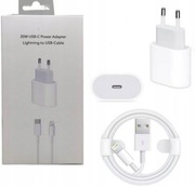Zestaw Ładowarki USB-C 20W + Kabel USB-C do Lightning