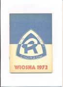 _Książka Ruch Chorzów, Wiosna 1972