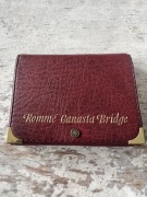 Karty do gry remik , kanasta , brydż