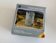 Fortified Round Tower baszta wieża teren do gier bitewnych 28mm