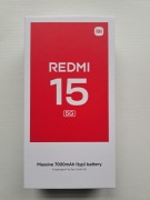 Smartfon Xiaomi Redmi 15 5G  8GB/256GB Midnight Black