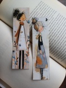 Zakładka do książki - kobietki 10 2szt