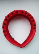 Przepaska / opaska do włosów z koralikami handmade