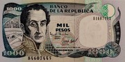 Kolumbia 1000 pesos 1995 UNC P438