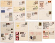 Mikołaj Kopernik - zestaw stempli okol.