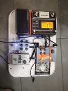 zest efektów gitar, mooer ge 100, elektro harmonix - freeze, delay, tremolo