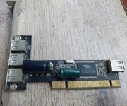Karta PCI USB 2.0 sweex 3+1 porty , retro 