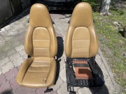 Porsche 996 rok 2001 fotele przednie skóra 