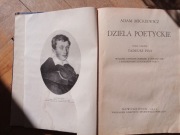 A.Mickiewicz, DZIADY, PAN TADEUSZ.wyd.międzywojenne z 1933 rok, 92 lata ks.