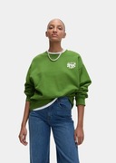 Zielona Bluza z haftem Marks&Spencer M
