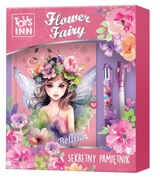 Sekretny pamiętnik Flower Fairy Bellisa z magicznym długopisem Na prezent