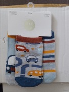 Skarpetki bawełniane 3pak - rozmiar 6/9mies