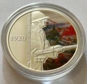 Moneta 20 zł - 90. rocznica bitwy warszawskiej 1920, 2010r.