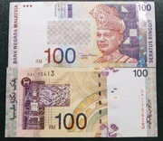 Malezja 100 ringgit 2001  UNC