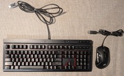 E-sportowy zestaw gamingowy mysz + klawiatura Corsair RGB
