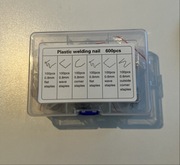 Zestaw zszywek spawalniczych do plastiku