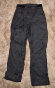 Lekko ocieplane spodnie narciarskie Crane o fakturze jak dżins (S)
