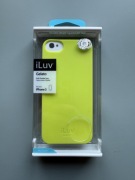 Etui iLuv Gelato iPhone 5 - nowe - neonowe żółte/zielone