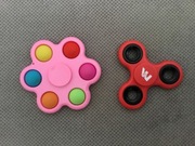 2 kolorowe spinnery 