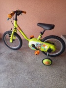 rower dziecięcy marki BTwin z kołami 14 calowymi