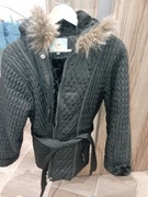 Kurtka zimowa z kapturem stan bardzo dobry